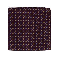 Pochette en soie italienne, Sofia Bourgogne Tony & Paul