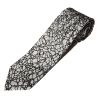 Cravate en soie, Pièce sérigraphiée à la main. Confectionnée à Paris par Fabienne Labbe CA387