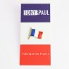 Pin's drapeau Français - France - Tony et Paul, Made in France à Saumur