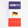 Pin's drapeau Allemand - Allemagne - Tony et Paul, Made in France à Saumur Tony & Paul