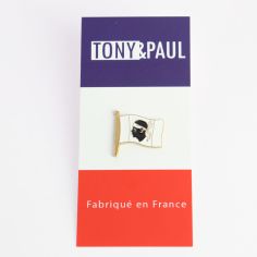 Pin's drapeau Corse - Tête de Maure - Tony et Paul, Made in France à Saumur Tony & Paul 2