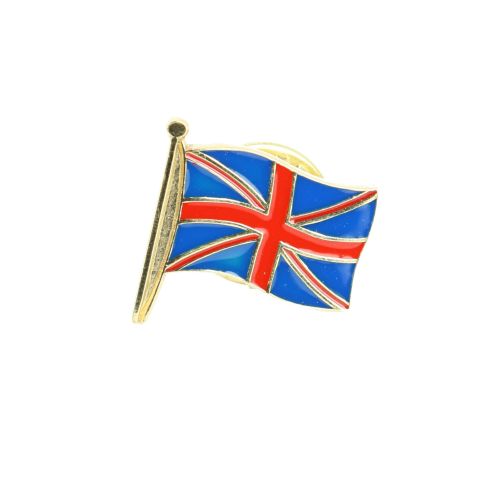 Pin's drapeau Grande Bretagne - Union Jack - Tony et Paul, Made in France à Saumur