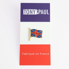 Pin's drapeau Grande Bretagne - Union Jack - Tony et Paul, Made in France à Saumur Tony & Paul 2