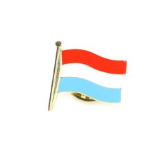Pin's drapeau Luxembourgeois - Luxembourg - Tony et Paul, Made in France à Saumur Tony & Paul