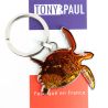 Porte clés Tortue terrestre - Tony et Paul, Made in France à Saumur Tony & Paul