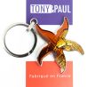 Porte clés Etoile de mer - Tony et Paul, Made in France à Saumur
