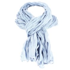 Chèche coton Dakar, Bleu azurin Clj Charles Le Jeune