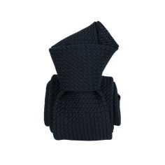 Cravate grenadine de soie, Bleu marine, Tony & Paul Tony & Paul