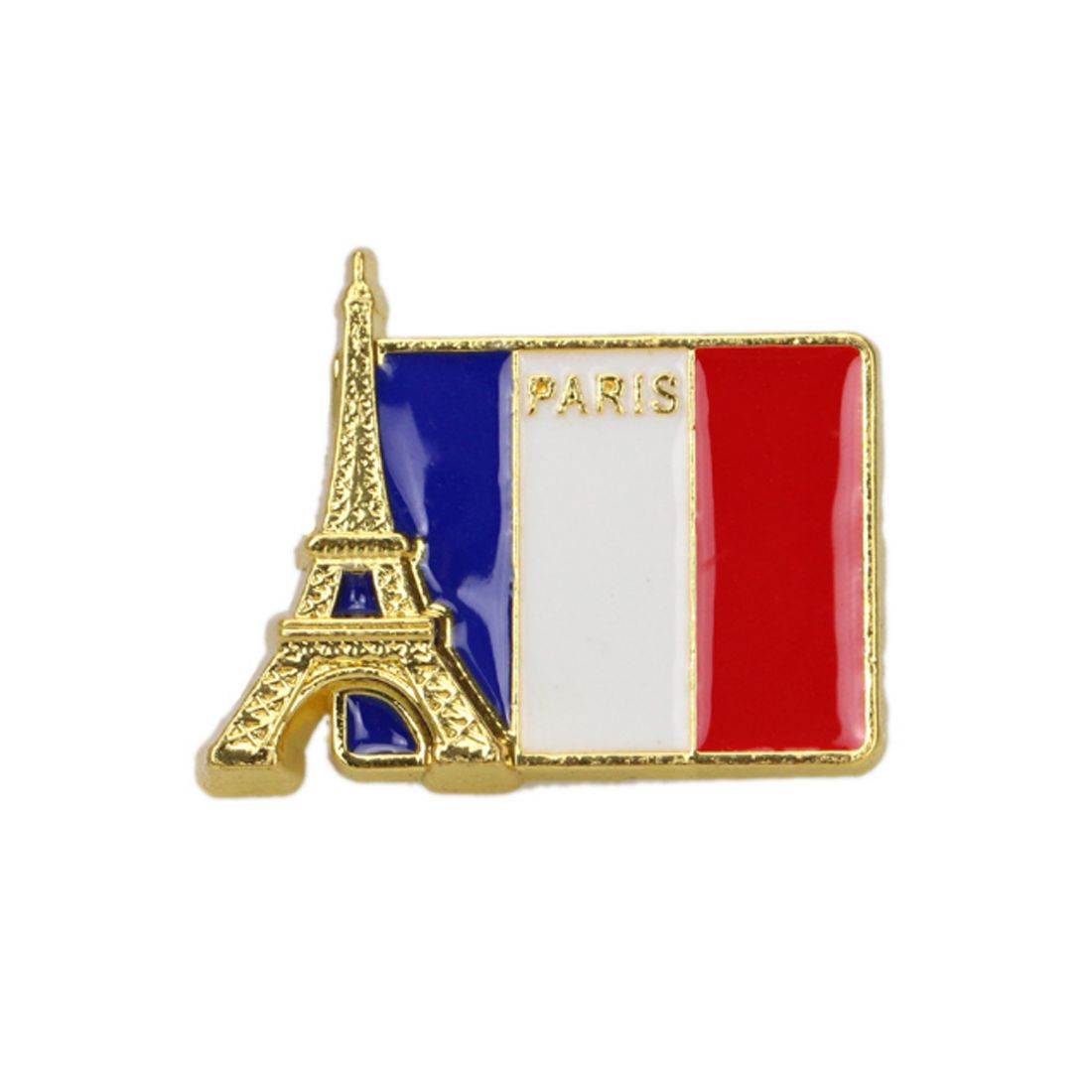 Pin's Tour Eiffel et drapeau France