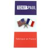 Pin's Jumelage France Etats Unis d'Amérique - Tony et Paul, Made in France à Saumur Tony & Paul