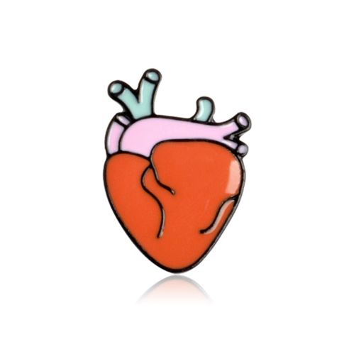 Pin's coeur, docteur, cardiologue Clj Charles Le Jeune
