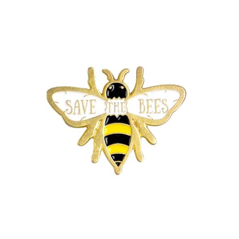Pin's Save the bees, sauvez les abeilles Clj Charles Le Jeune