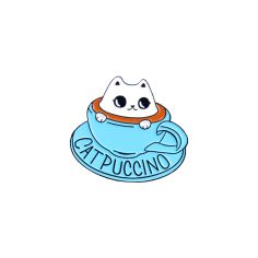 Pin's Cat Puccino Clj Charles Le Jeune