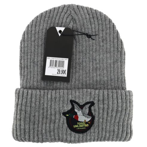 Bonnet Chevignon cotele Togs unlimited, Becary, gris clair Chevignon