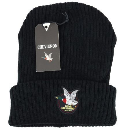 Bonnet Chevignon cotele Togs unlimited, Becary, noir Chevignon