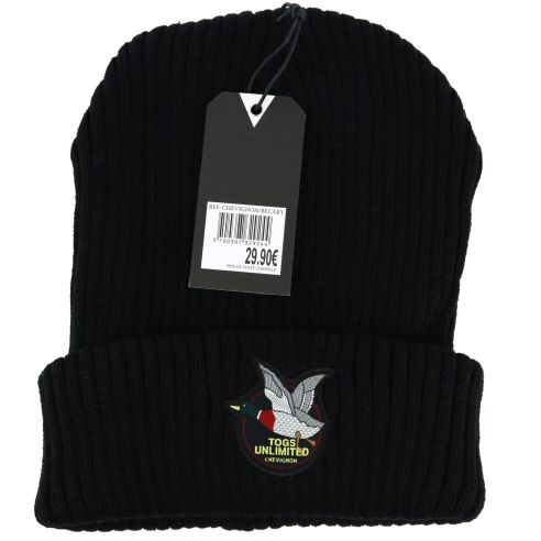 Bonnet Chevignon cotele Togs unlimited, Becary, noir Chevignon