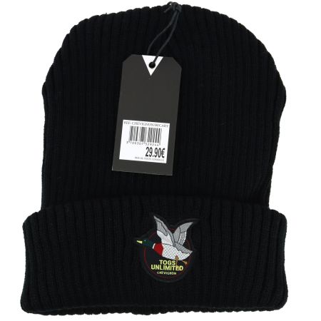 Bonnet Chevignon cotele Togs unlimited, Becary, noir Chevignon