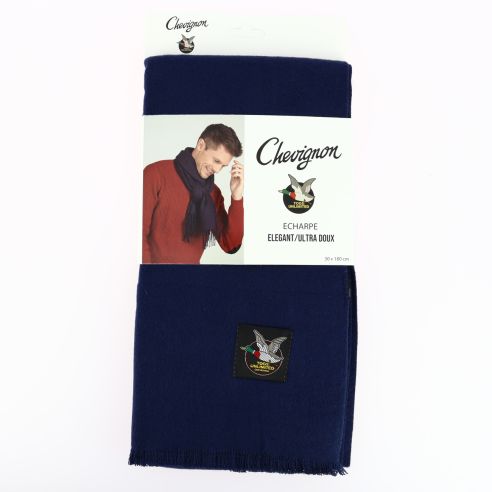 Echarpe Chevignon, Elric 30x180cm - Bleu pétrole Chevignon