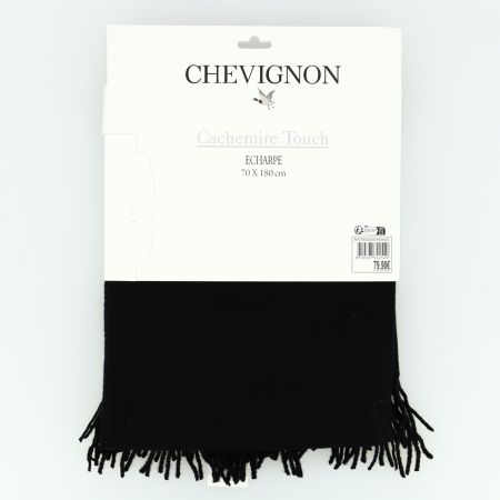 Echarpe Chevignon, Armando 70x180cm - Noir Charbon Chevignon