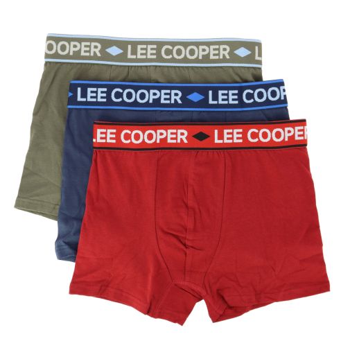 3 Boxers Lee Cooper, Nathan, Café Marine Rouge Lee Cooper