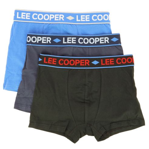 3 Boxers Lee Cooper, Nathan, Bleu Marine Noir Lee Cooper