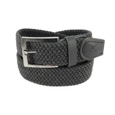Ceinture tressée Ted Lapidus, Lenny, Gris éléphant Ted Lapidus