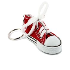 Porte clés chaussure Sneaker Rouge coqueliquot Clj Charles Le Jeune