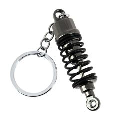 Porte clés amortisseur sport Noir, voiture de course Clj Charles Le Jeune