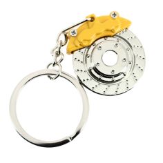 Porte clés freins à disque, étrier Jaune, voiture de course Clj Charles Le Jeune