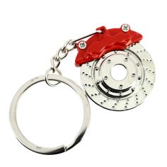 Porte clés freins à disque étrier rouge, voiture de course Clj Charles Le Jeune