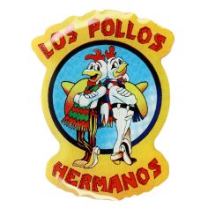 Pin's Breaking Bad - Los Pollos Hermanos - Jaune Clj Charles Le Jeune