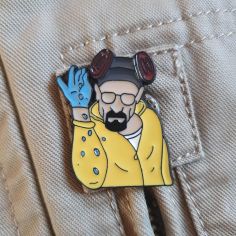 Pin's Breaking Bad - Walter White en blouse jaune Clj Charles Le Jeune 2