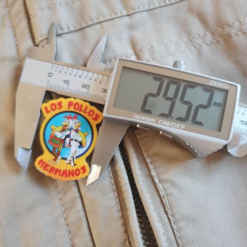 Pin's Breaking Bad - Los Pollos Hermanos - Jaune Clj Charles Le Jeune