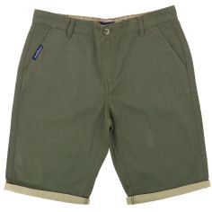 Bermuda Mariner, Avec revers, Duran, vert armée du désert ourlet beige Mariner