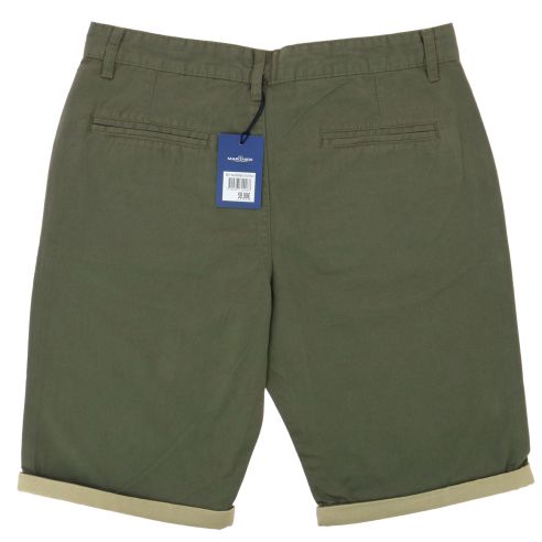 Bermuda Mariner, Avec revers, Duran, vert armée du désert ourlet beige Mariner