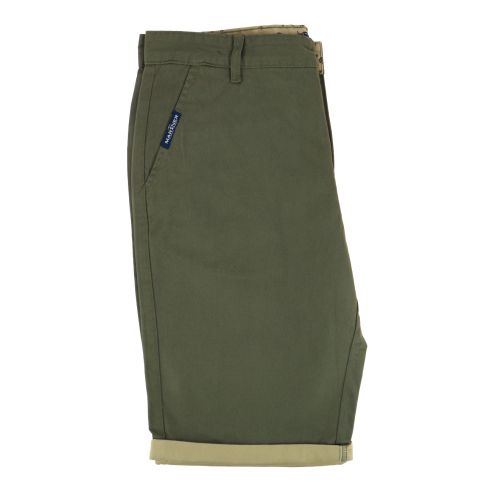 Bermuda Mariner, Avec revers, Duran, vert armée du désert ourlet beige Mariner