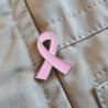 Pin's Ruban Rose clair - Cancer du sein - Octobre Rose Clj Charles Le Jeune