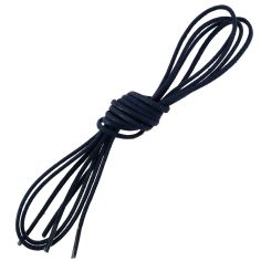 lacets ronds 2mm, coton ciré, Bleu Marine - La Navale Les Lacets Français
