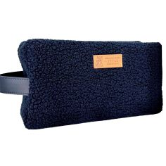 Trousse de toilette Bouclette Marine, Taille M, confectionnée en France Emmanuel Création