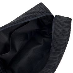 Trousse de toilette Velours Noir, Taille M, confectionnée en France Emmanuel Création 2