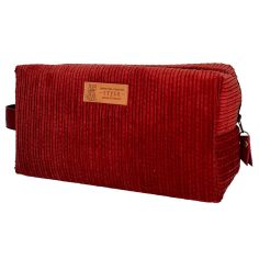 Trousse de toilette Velours Terra, Taille M, confectionnée en France Emmanuel Création 2