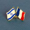Pin's Drapeaux Jumelage France Israël Clj Charles Le Jeune