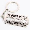 Porte clés, lame de rasoir "By the order of Peaky Blinders" Clj Charles Le Jeune