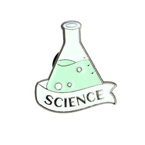 Pin's Erlenmeyer Science Clj Charles Le Jeune