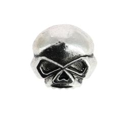 Bolo, Cravate Texane - Tête de mort - Argenté Clj Charles Le Jeune 2