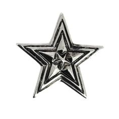 Bolo, Cravate Texane - Etoile - Argentée Clj Charles Le Jeune 2