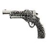 Bolo, Cravate Texane - Revolver - Colt - Argenté Clj Charles Le Jeune