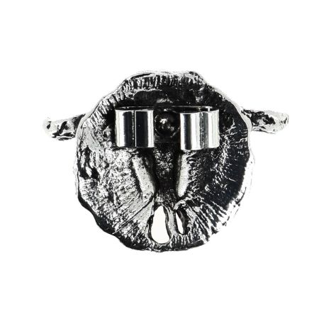 Bolo, Cravate Texane - Tête de buffle - Argenté Clj Charles Le Jeune