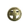 Bolo, Cravate Texane - Croix et cercle - bronze antique Clj Charles Le Jeune