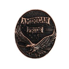 Bolo, Cravate Texane - American Pride - cuivre antique Clj Charles Le Jeune 2